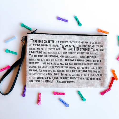 1984 Collection- T1D Mantra - Canvas Pouch